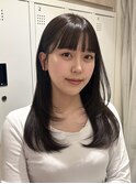 【co.co.具志堅】深めオリーブ×レイヤーカット☆