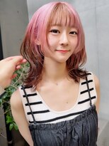 ヴァーディ オモテサンドウ(Vardy omotesando)&nbsp;ピンクカラー・デザインカラー・ルーツカラー