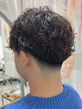 メンズ ラ ジェム(men's la gemme) メンズスパイラルパーママッシュスタイル