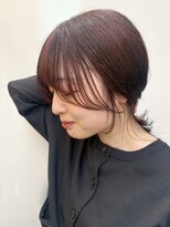 ノッシュ 七隈店(Hair Spa Nosh)&nbsp;似合わせ/顔まわりカット/サイドバング/後れ毛/触角カット