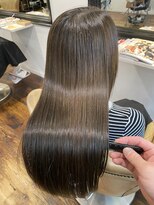 モア(more)&nbsp;【栄矢場町】髪質改善暗めオリーブベージュ