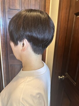 フランジェッタヘアー(Frangetta hair) 大人ショート☆担当野坂