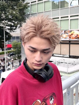 アイトーキョー 渋谷(AI TOKYO) ハイトーン/ミルクティーベージュ/スパイキーショート