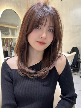 アンフィニー 仙台(ANFINI) 仙台髪質改善縮毛矯正韓国レイヤーカット前髪酸性ストレート学割