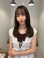 ラヴィズム(LUVISM)&nbsp;顔周りレイヤー/ダブルカラー/髪質改善/ケアブリーチ万代新潟駅