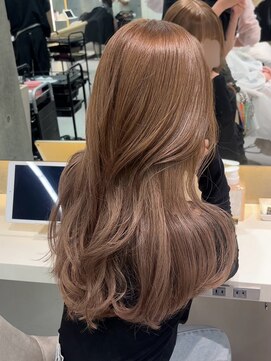 ロンドメリア 天神大名店(Lond Melia) 黒髪カタログ/オリーブグレー/ココアベージュ/小顔に見せるヘア