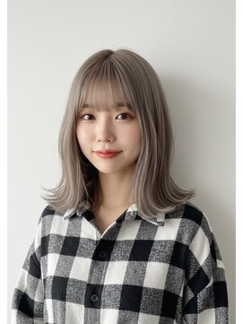 ブリックバイブレイス 千葉 千葉中央(brick by brace) 千葉駅/オリーブグレー/小顔/ココアベージュ