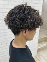 ガーデン 西川田店(garden)&nbsp;宇都宮men'sメンズパーマツイストパーマ波巻きパーマ落とし眉毛