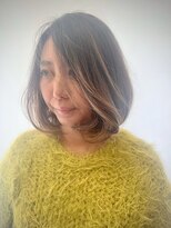 DAMANI 表参道 髪質改善/ヘッドスパ/ハイライト/白髪染め/白髪ぼかし/縮毛矯正&nbsp;似合わせカット/ミディアムレイヤーカット[表参道駅]