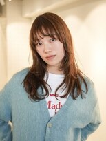 ラヴィズム 松崎店(LUVISM)&nbsp;韓国/顔周りレイヤー/おくれ毛/ベージュ/ダブルカラー東区松崎◆