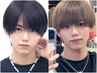 メンズカット+部分縮毛矯正￥13200[横浜駅/men`s]