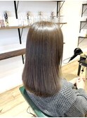 ブリーチ無しグレージュ
