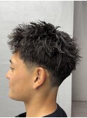 ビジネスシーンにピッタリ！ショートピンパーマ