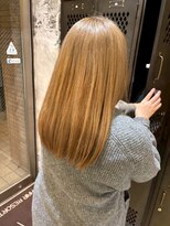 エーアイ 駒込店(Ai)&nbsp;艶感ミルクティーベージュストレート