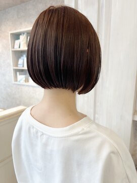 キャアリー(Caary) 福山市Caary美容室似合わせカット大人可愛いミニボブ