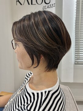 カルゥグラッシー(KALOU glassi) 大人くびれショート◎お手入れ簡単