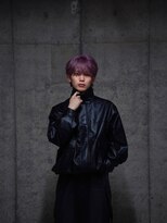 マール 矢場町(MARL) メンズハイトーン シースルーフェザー ピンクグレージュ