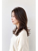 ベルス(bellus)&nbsp;前髪なし×華やかロングレイヤー　20代　30代　40代