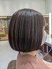 【白髪を自然にぼかす】カット+白髪ぼかしハイライト ¥16,000