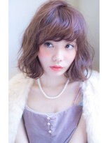 ロンド 銀座(Lond)&nbsp;【Lonｄ】  ゆるふわフェミニンボブ