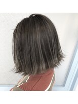 テクライズ 豊橋店(TECHRISE)&nbsp;シルバー×グレージュ×ハイライト