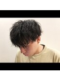 無造作パーマ