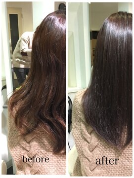 美容室フルール 髪質改善　焼津/髪質改善/縮毛矯正