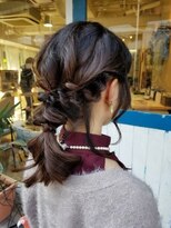 アナザースカイ (another sky)&nbsp;ロング×編みおろしヘアセット