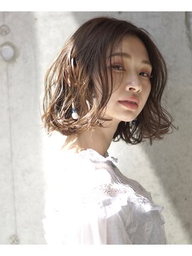 アトリエ フェム(atelier.fem) atelier.fem　透け感カラー×ヴェールラフミディ