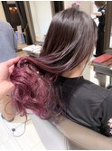 スタイリスト古田オススメ☆ピンクボルドーグラデーション☆