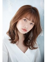 20代30代柔らかレイヤーミディアム
