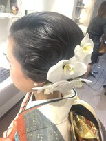 着付けヘアセット専門店 ウィズ(With) サイドフィンガーウェーブアップ