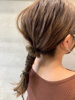 ダブル(W)&nbsp;【hair salon W】リボンアレンジ