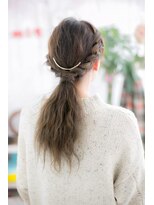 ヘアアンドビューティー ミック(Hair & Beauty miq) ゆるフェミニンな♪大人かわいいルーズアップアレンジc1
