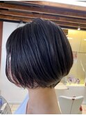 丸み/大人可愛い/ショート/ショートグラ/小顔/30代40代50代/