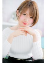 ミック 日暮里店(miq) 耳かけが大人かわいい◎フェミニン前下がり大人ボブa1