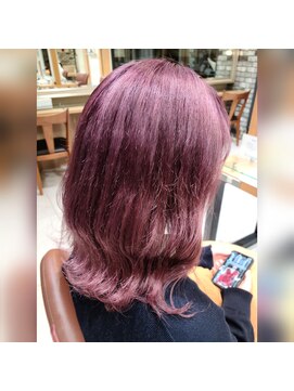 ネオリーブルカ 御茶ノ水店(Neolive Luca) 1ブリーチで憧れの韓国風"ピンクカラー"に！