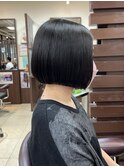 ナチュラルショートボブ
