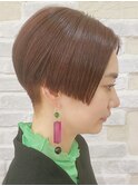 【似合わせカット】センターパートショート