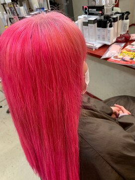 ピア ヘアーズ PIAA hair's ピンクカラー