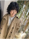 Ayato/美髪/ホワイトグレージュ/ネビージュ/こなれミディ/パーマ