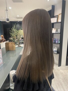 アースコアフュールボーテ 笛吹店(EARTH coiffure beaute) デザインインナーブリーチハイライトバレイヤージュ