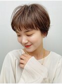 耳掛けショート/簡単スタイリング/20代30代40代