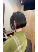 ビビットオレンジ・インナーボブ