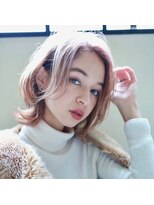 ラべリー 池袋(LOVELEY)&nbsp;くびれロブ×ペールピンク【池袋】