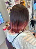 グラデーションピンク