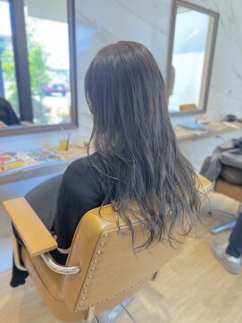ラポールヘアー(rapport hair) ゆるふわロング×グレージュカラー＊