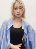学割Ｕ２４ フェイスレイヤー ブロンド ハイトーン t618