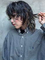 スペシウムバイアンバースデー(spacium by UNBIRTHDAY)&nbsp;ハイライトデザインパーマ