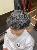 アントレース 東池袋店(UNTRACE)&nbsp;波巻き　マッシュ　メンズ/バーバー/理容室